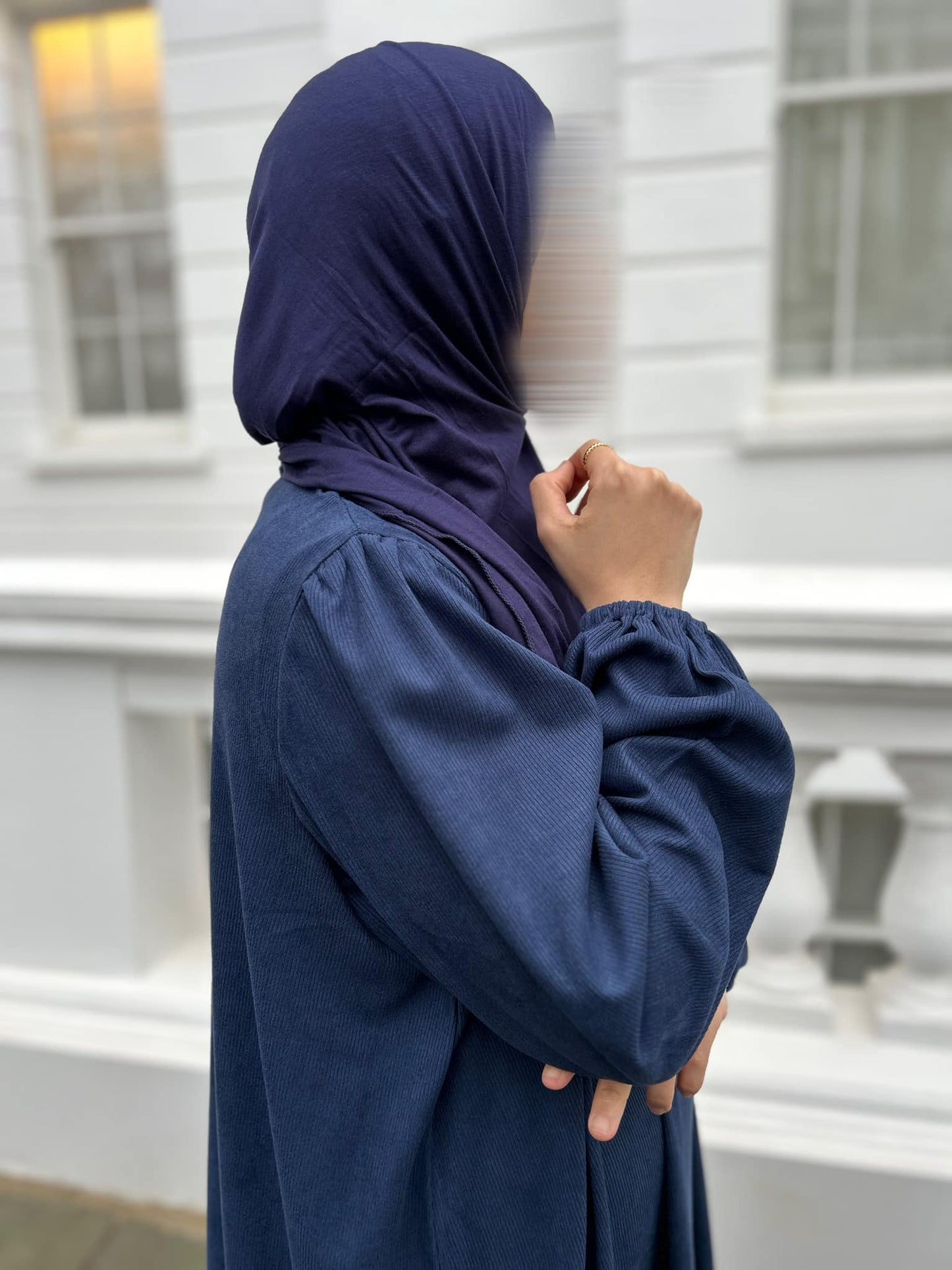 Abaya An-Naeem- Navy Blue