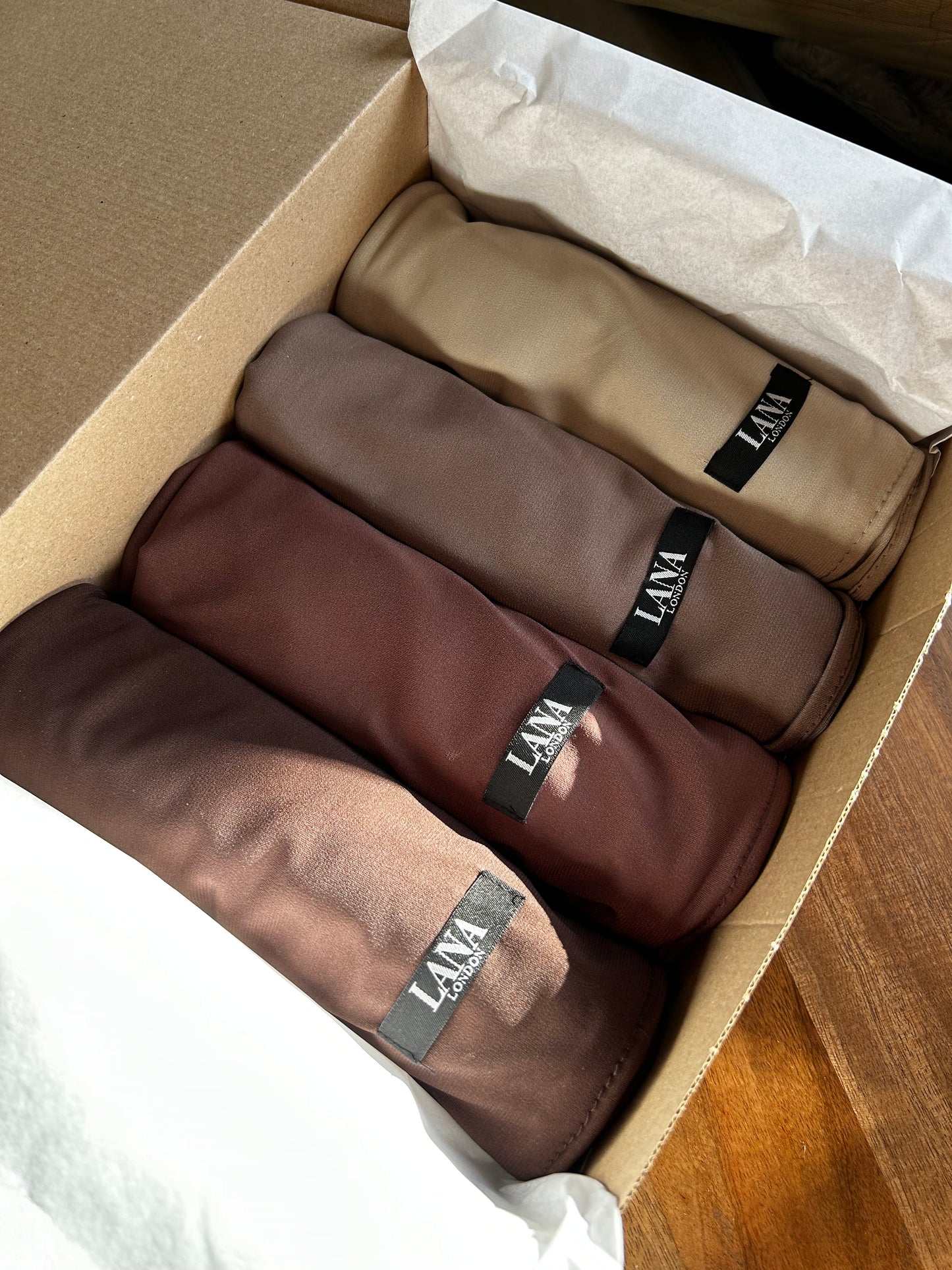 Liquid Jersey Hijab Box – Set of 4