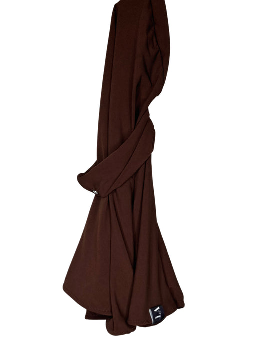 Instant hijab “chocolate”