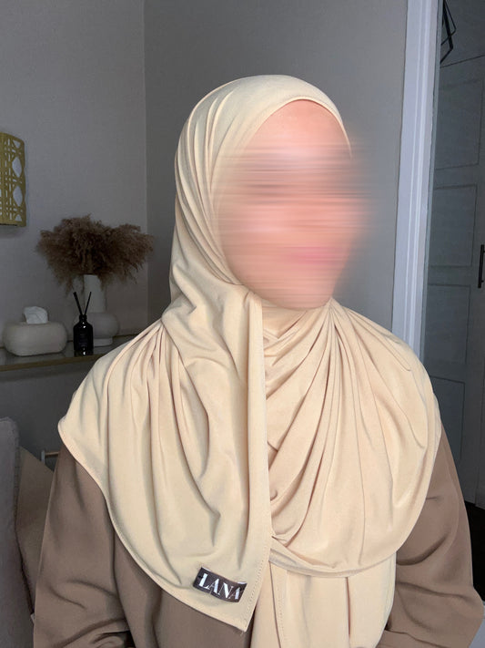 Premium Luxury Jersey -Pastel yellow-