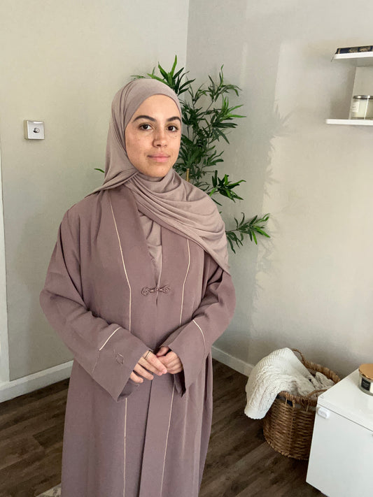 Open abaya ~Mocha~