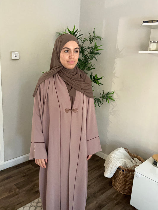Open abaya ~Mocha&brown~