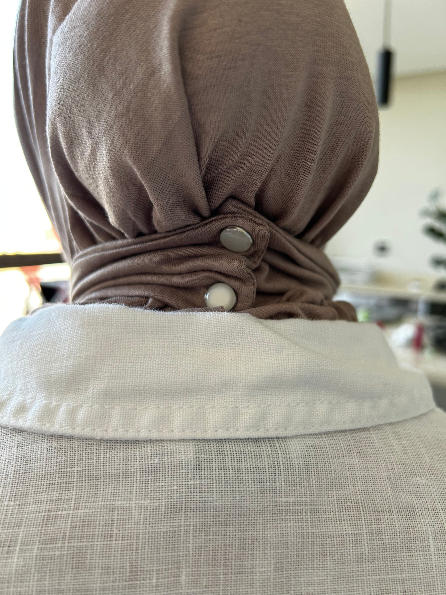 Instant Hijab cotton ~mocha~